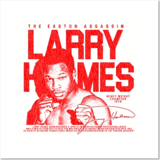Larry Holmes Vintage - Red Posters and Art